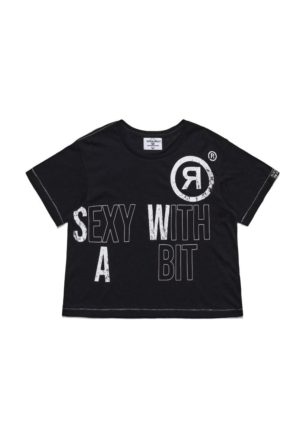 FVVO丨“SEXY WITH A BIT”DTG Printed T-Shirt-Black - PSYLOS 1, FVVO丨“SEXY WITH A BIT”DTG Printed T-Shirt-Black, T-Shirt, FREE WORLD ORDER, PSYLOS 1